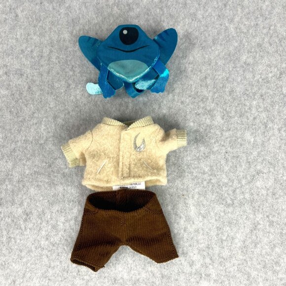 Disney nuiMOs Star Wars The Mandalorian Grogu Outfit w/ Frog Backpack 3 piece - Picture 1 of 8